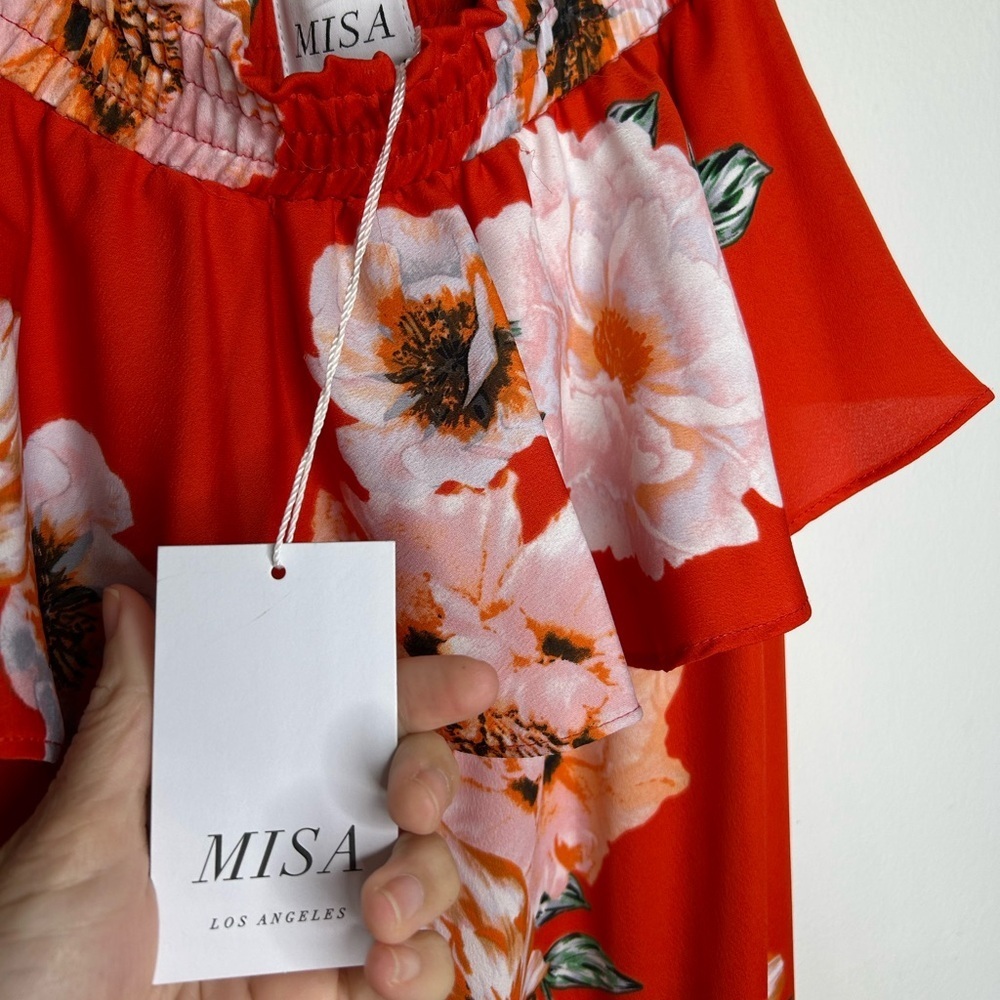 NWT Revolve MISA LOS ANGELES Lucia Skirt in Poppy Floral - Picture 8 of 11